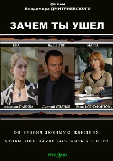 Постер: Зачем ты ушел? (2008)