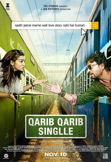 Постер: Почти одиноки / Qarib Qarib Singlle (2017)