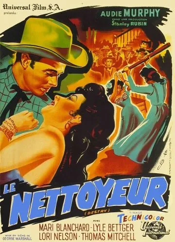 Постер: Заместитель шерифа Дестри / Destry (1954)
