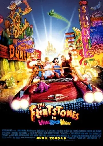 Постер: Флинтстоуны в Рок-Вегасе / The Flintstones in Viva Rock Vegas (2000)