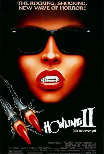Постер: Вой 2 : Твоя сестра – оборотень / Howling II: ... Your Sister Is a Werewolf (1985)
