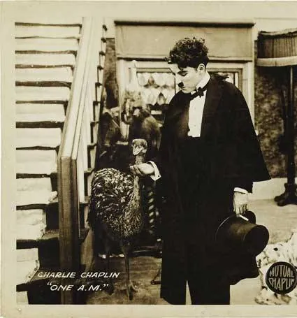Кадр из В час ночи (1916) Кадр 2 из фильма В час ночи / One A.M. (1916)