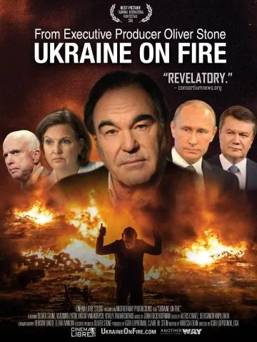Постер: Украина в Огне. Фильм Оливера Стоуна / Ukraine on Fire (2016)