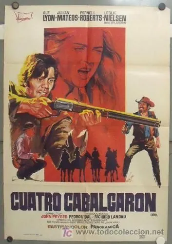 Постер: Четверо под одним небом / Four Rode Out (1969)