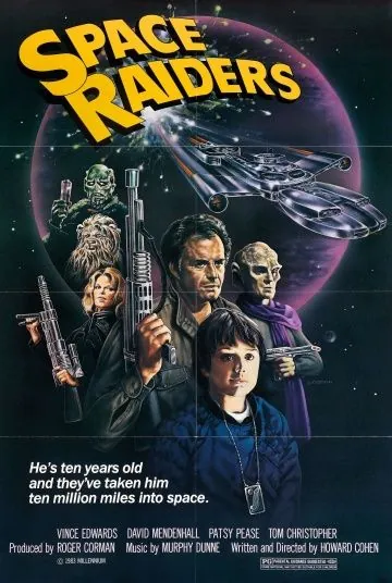 Постер: Космические охотники / Space Raiders (1983)
