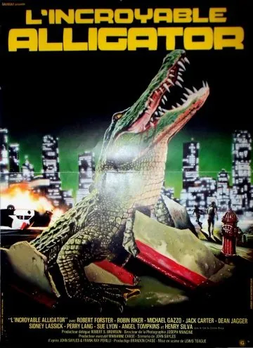 Постер: Аллигатор / Alligator (1980)