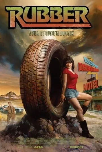 Постер: Шина / Rubber (2010)