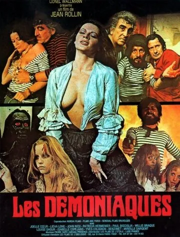 Постер: Бесноватые / Les démoniaques (1974)