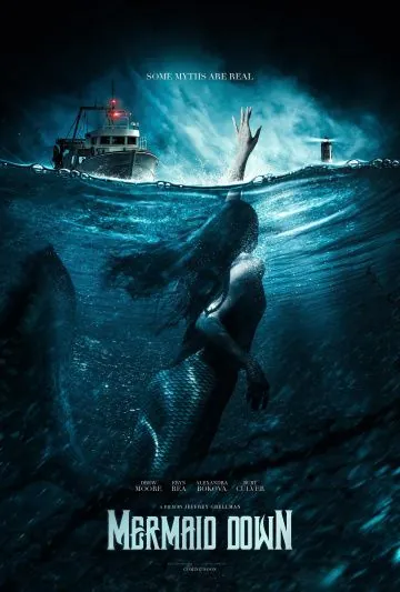 Постер: Русалка на суше / Mermaid Down (2019)