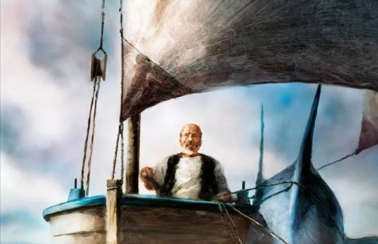 Кадр из Старик и море (1999) Кадр 1 из мультфильма Старик и море / The Old Man and the Sea (1999)