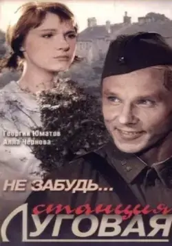 Постер: Не забудь... станция Луговая (1966)