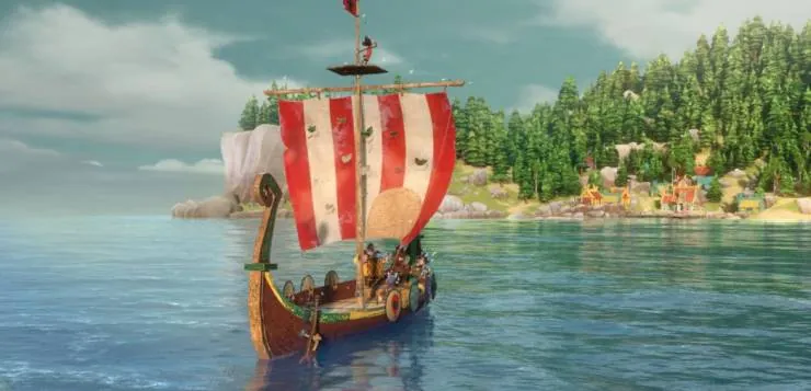 Кадр из Викинг Вик (2019) Кадр 1 из мультфильма Викинг Вик / Vic the Viking and the Magic Sword (2019)