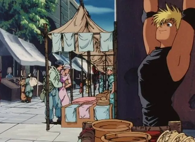 Кадр из Виндария (1986) Кадр 2 из аниме фильма Виндария / Dôwa meita senshi Windaria (1986)