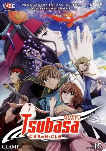Постер: Хроника крыльев: Принцесса страны птичьей клетки / Gekijouban Tsubasa kuronikuru: Torikago no kuni no himegumi (2005)