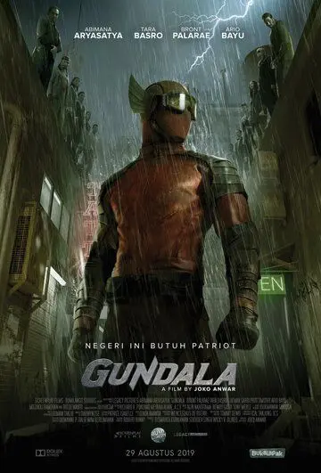 Постер: Гундала: Сын молнии / Gundala (2019)