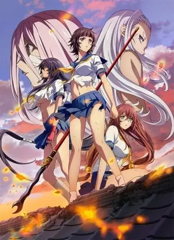 Постер: Школьные войны / Ikkitousen: Western Wolves (2019)