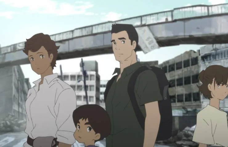 Кадр из Гибель Японии 2020 (2020) Кадр 3 из аниме сериала Гибель Японии 2020 / Nihon Chinbotsu 2020 (2020)