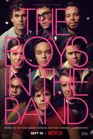 Постер: Парни в группе / The Boys in the Band (2020)
