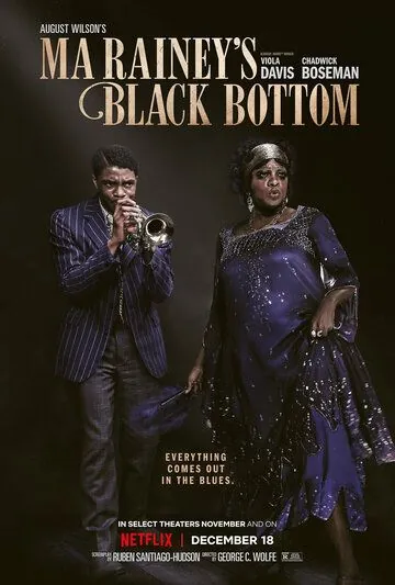 Постер: Ма Рейни: Мать блюза / Ma Rainey's Black Bottom (2020)
