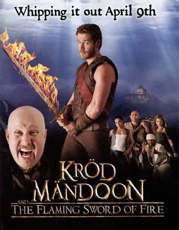 Постер: Крод Мандун и Огненный меч / Kröd Mändoon and the Flaming Sword of Fire (2009)