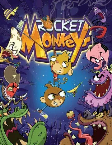 Постер: Космомартышки / Rocket Monkeys (2012)