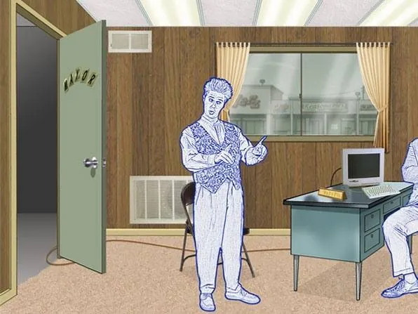 Кадр из Том идет к мэру (2004) Кадр 1 из сериала Том идет к мэру / Tom Goes to the Mayor (2004)