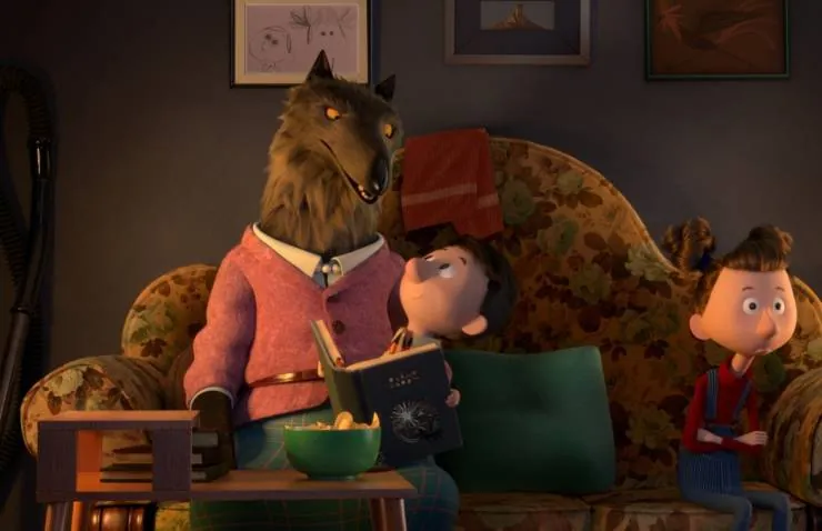 Кадр из Сказки Серого Волка (2016) Кадр 2 из мультфильма Сказки Серого Волка / Revolting Rhymes (2016)