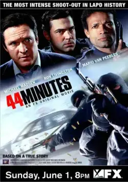 Постер: 44 минуты: Бойня в северном Голливуде / 44 Minutes: The North Hollywood Shoot-Out (2003)