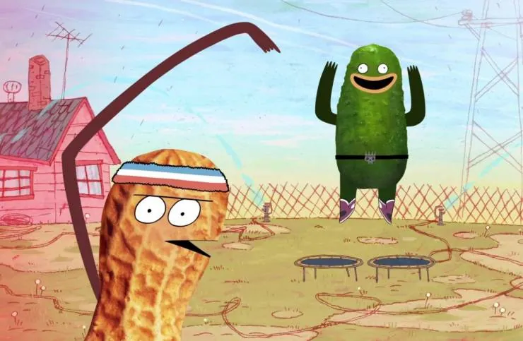 Кадр из Рассол и Арахис (2015) Кадр 1 из сериала Рассол и Арахис / Pickle and Peanut (2015)
