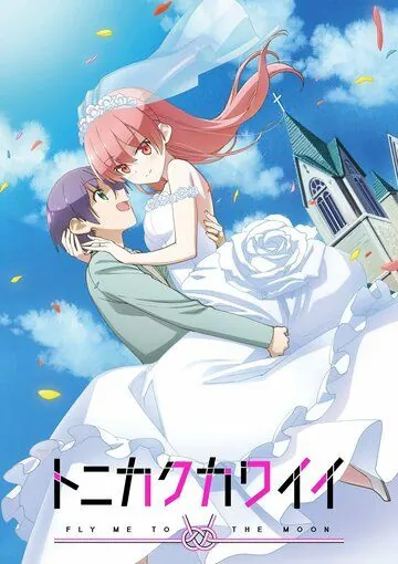 Постер: Красавица: Унеси меня на Луну / Tonikaku Kawaii (2020)