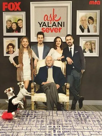 Постер: Любовь любит ложь / Aşk Yalanı Sever (2016)
