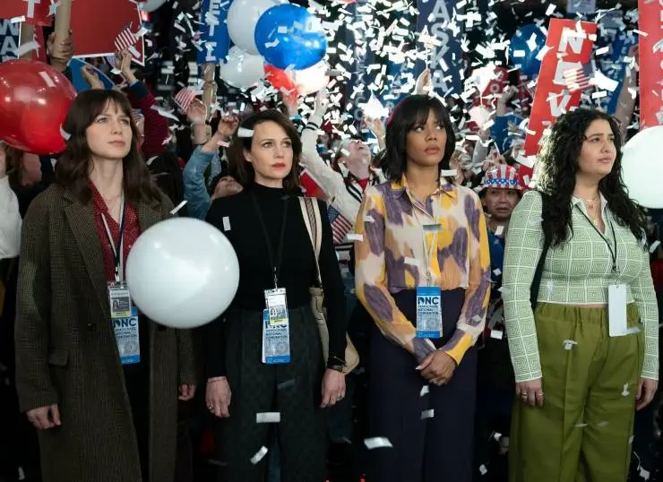 Кадр из Девушки в автобусе (2024) Кадр 3 из сериала Девушки в автобусе / The Girls on the Bus (2024)