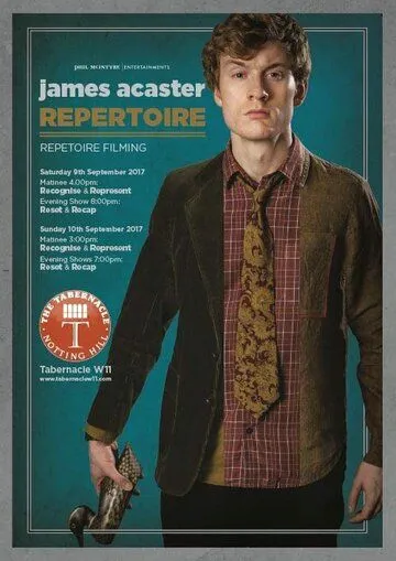 Постер: Джеймс Акастер: Репертуар / James Acaster: Repertoire (2018)