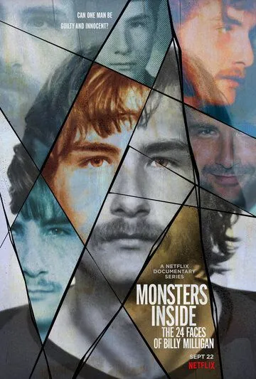 Постер: Монстры внутри: 24 личности Билли Миллигана / Monsters Inside: The 24 Faces of Billy Milligan (2021)