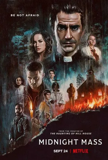 Постер: Полуночная месса / Midnight Mass (2021)