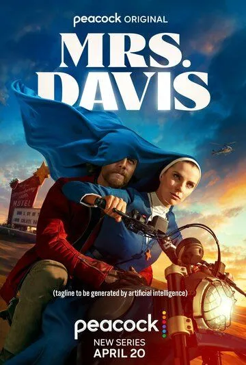 Постер: Миссис Дэвис / Mrs. Davis (2023)