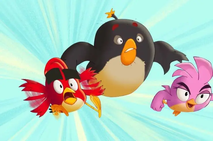 Кадр из Angry Birds: Летнее безумие (2022) Кадр 3 из сериала Angry Birds: Летнее безумие / Angry Birds Summer Madness (2022)