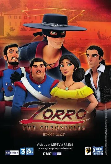 Постер: Хроники Зорро / Zorro the Chronicles (2015)