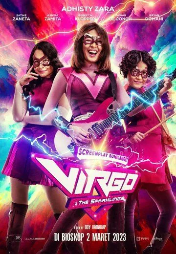 Постер: Дева и «Искорки» / Virgo and the Sparklings (2023)