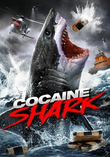 Постер: Кокаиновая акула / Cocaine Shark (2023)