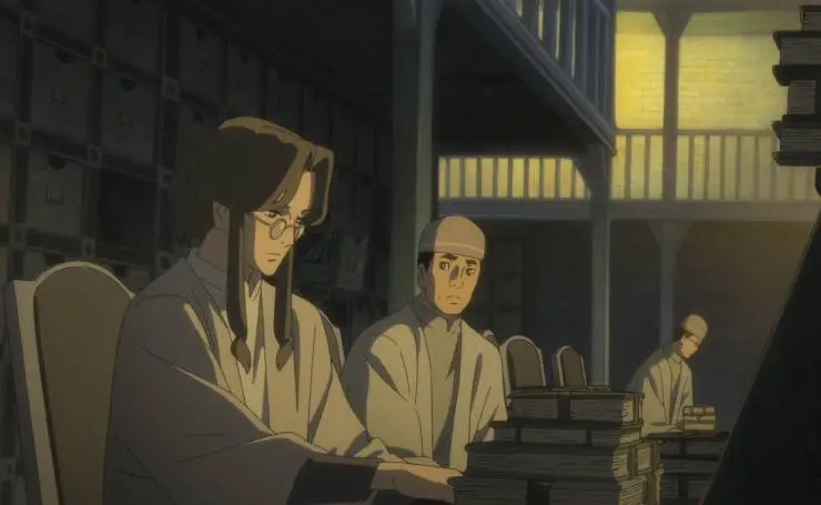 Кадр из Король-олень (2021) Кадр 3 из аниме фильма Король-олень / Shika no Ou: Yuna to Yakusoku no Tabi (2021)