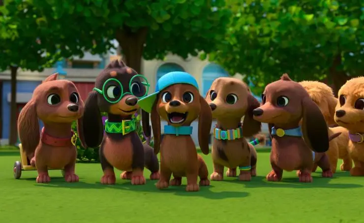 Кадр из Претцель и щенки (2022) Кадр 3 из сериала Претцель и щенки / Pretzel and the Puppies (2022)