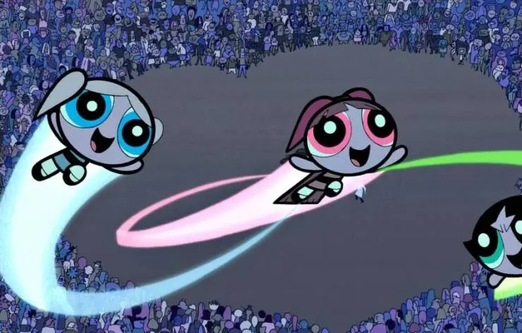 Кадр из Крутые девчонки (2002) Кадр 2 из мультфильма Крутые девчонки / The Powerpuff Girls Movie (2002)
