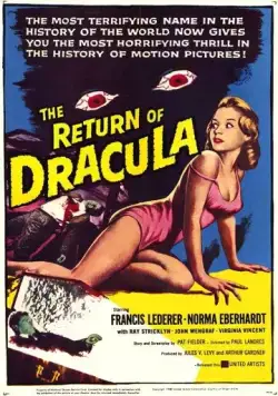 Постер: Возвращение Дракулы / The Return of Dracula (1958)