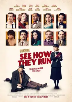 Постер: Смотрите, как они бегут / See How They Run (2022)
