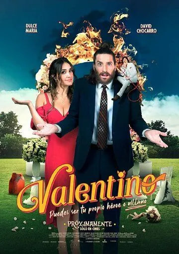 Постер: Baлeнтинo, будь caм ceбe гepoeм или злoдeeм / Valentino, Puedes ser tu propio héroe o villano (2022)