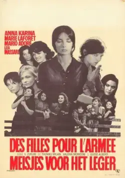 Постер: Они шли за солдатами / Le soldatesse (1965)