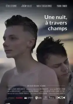 Постер: Однажды ночью через поля / Une nuit, à travers champs (2020)