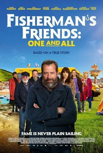 Постер: Отпетые друзья: Все как один / Fisherman's Friends: One and All (2022)