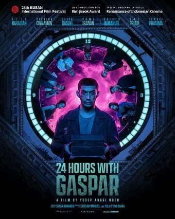 Постер: 24 часа с Гаспаром / 24 Jam Bersama Gaspar (2023)